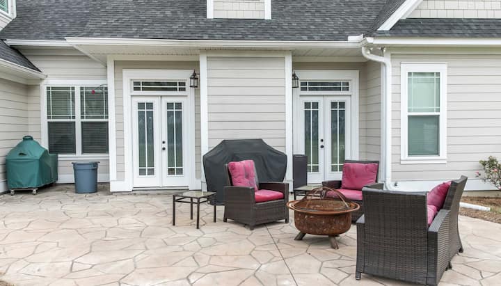 Create a Beautiful Stamped Concrete Patio in Memphis, Tennessee area!